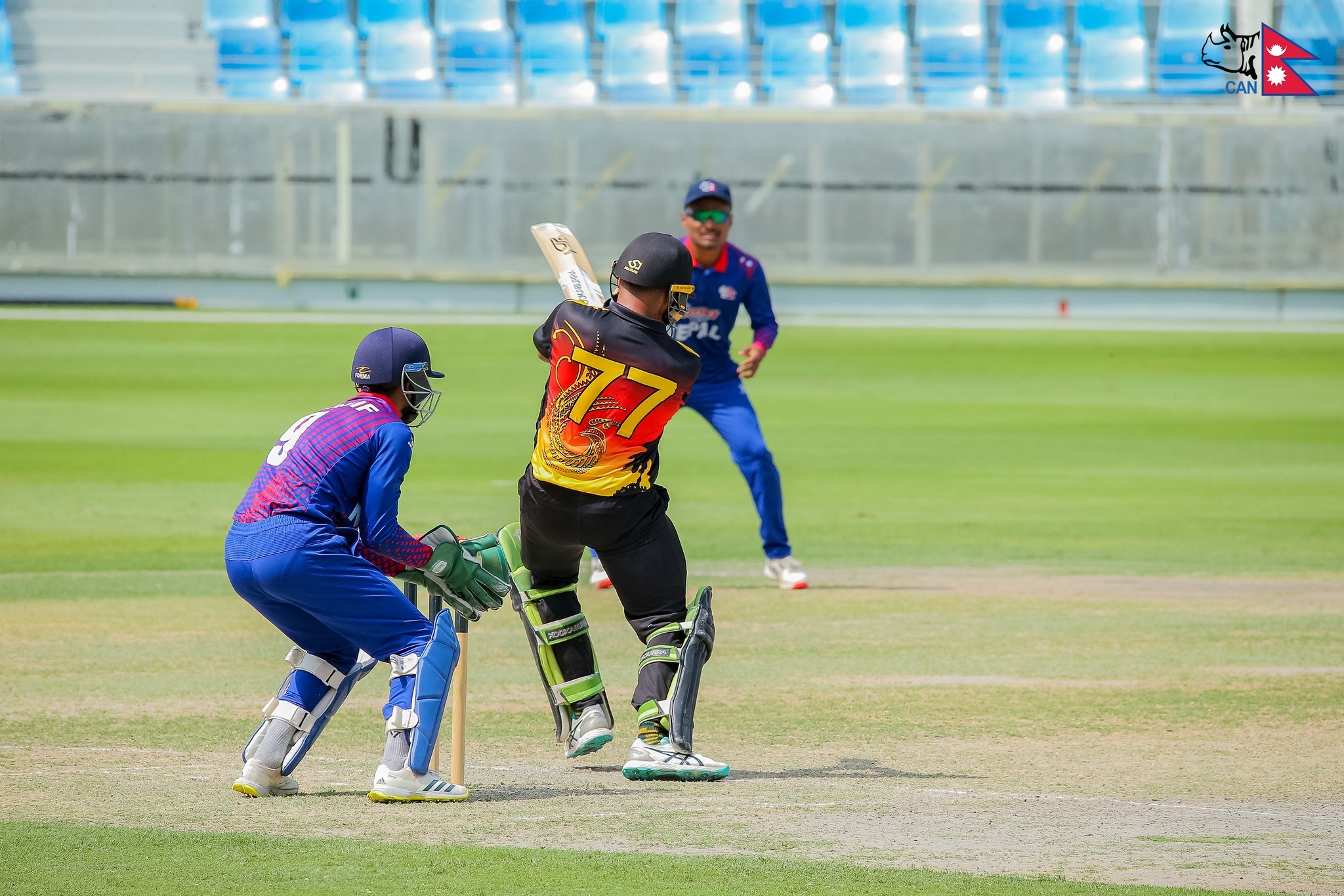 पपुवा न्युगिनीले नेपाललाई दियो १८० रनको लक्ष्य