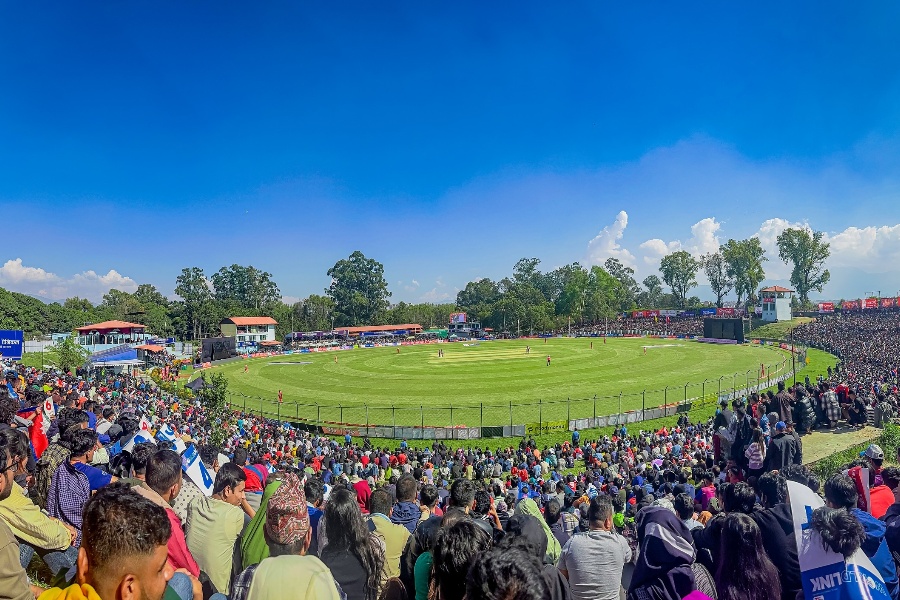 त्रिवि क्रिकेट मैदानमा फ्लड लाइट जडान गर्न ठेक्का