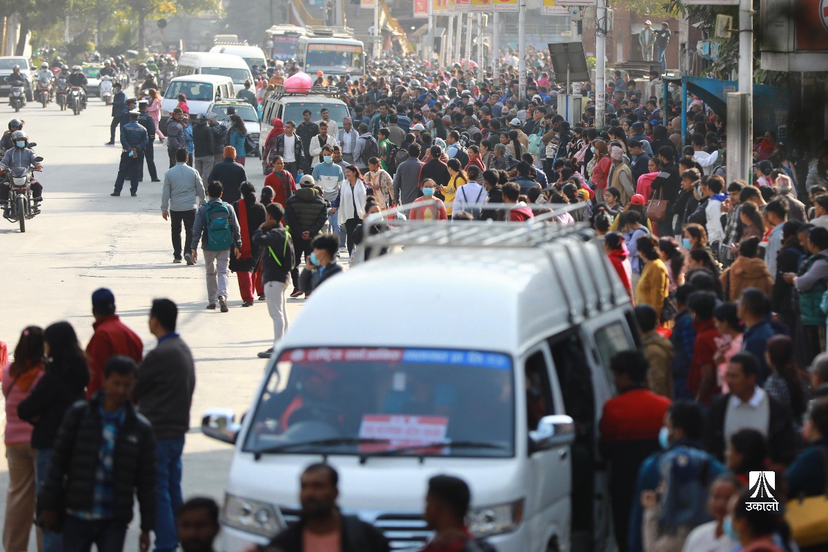 सत्तारुढ एमालेको जागरणसभाले सर्वसाधारणलाई सकस (तस्वीरहरू)