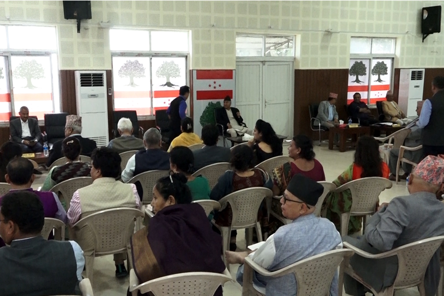 कांग्रेस केन्द्रीय कार्यसमिति बैठकमा महासमितिबारे छलफल