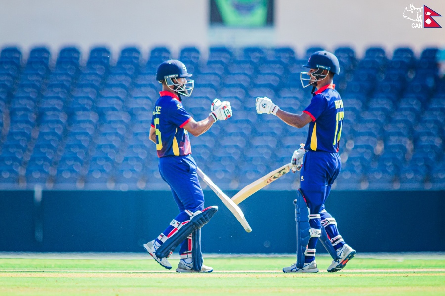 अमेरिकासँग नेपाल ३ विकेटले पराजित