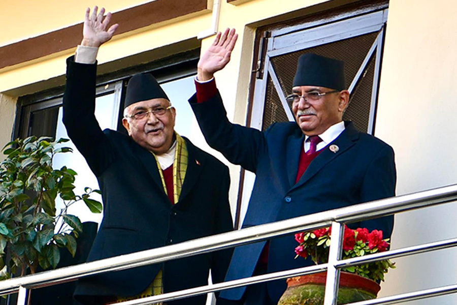 ...अनि बार्दलीमा ओली र दाहालको पुनर्मिलन सम्भव भयो