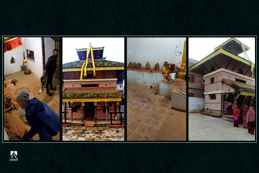 लेलेस्थित बालकुमारी मन्दिरका २५ थान मूर्ति चोरी