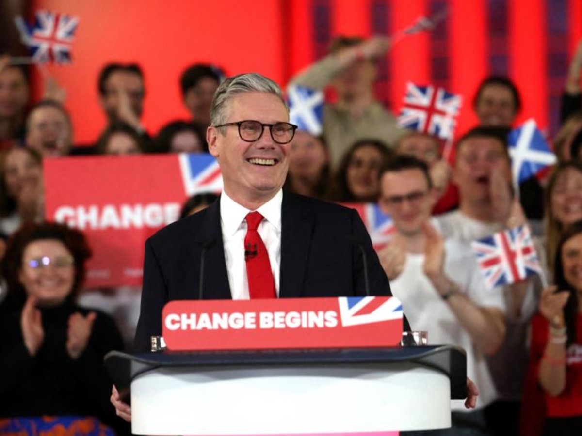 बेलायतमा लेबर पार्टीको फराकिलो जित, स्टार्मर नयाँ प्रधानमन्त्री बन्दै