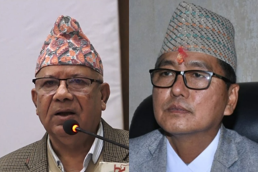 भ्रष्टाचारविरुद्ध प्रदर्शन गर्दै राप्रपा र एकीकृत समाजवादी