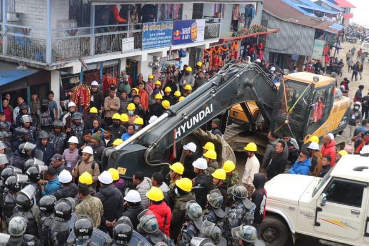 पाथीभरा केबुलकार स्टेसन शिलान्यासका क्रममा झडप