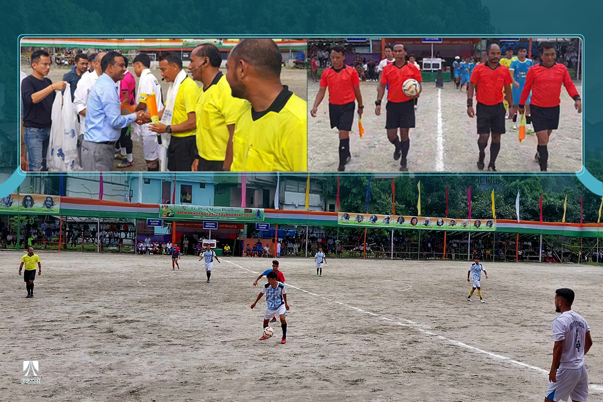 भारतका 'टोले' प्रतियोगितामा जोखिम मोलेर मैदान उत्रिन्छन् खेलाडी र रेफ्री