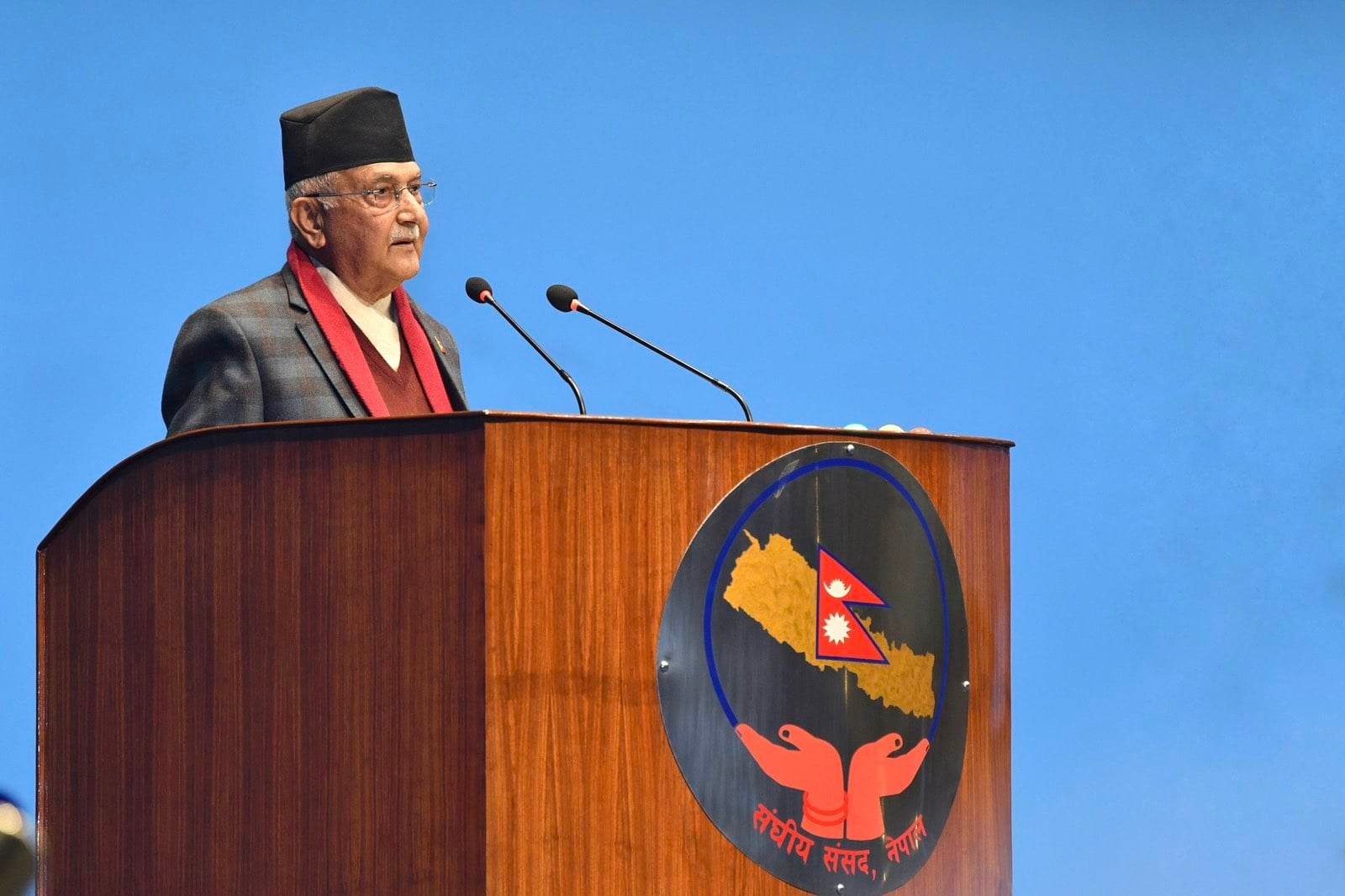 संसद्को हिउँदे अधिवेशनको पहिलो बैठकलाई प्रधानमन्त्रीले सम्बोधन गर्ने