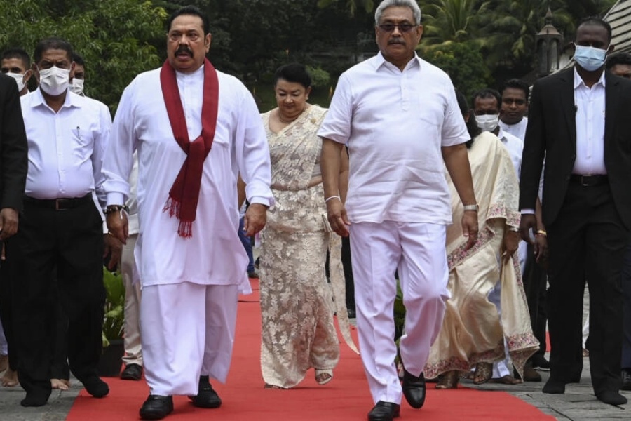 श्रीलंकाको सर्वोच्च अदालतद्वारा राजापाक्षे दाजुभाइसहित १३ जनालाई आर्थिक संकटमा जिम्मेवार ठहर