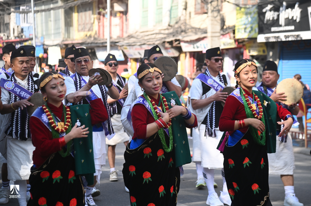 टुँडिखेलमा मनाइएको तमु ल्होसार (तस्वीरहरू)