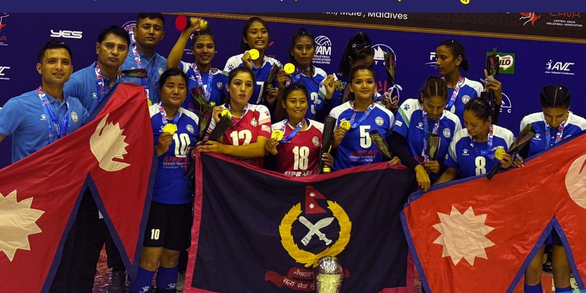 काभा महिला भलिबल क्लब च्याम्पियनसिपको उपाधि नेपाल पुलिसलाई 