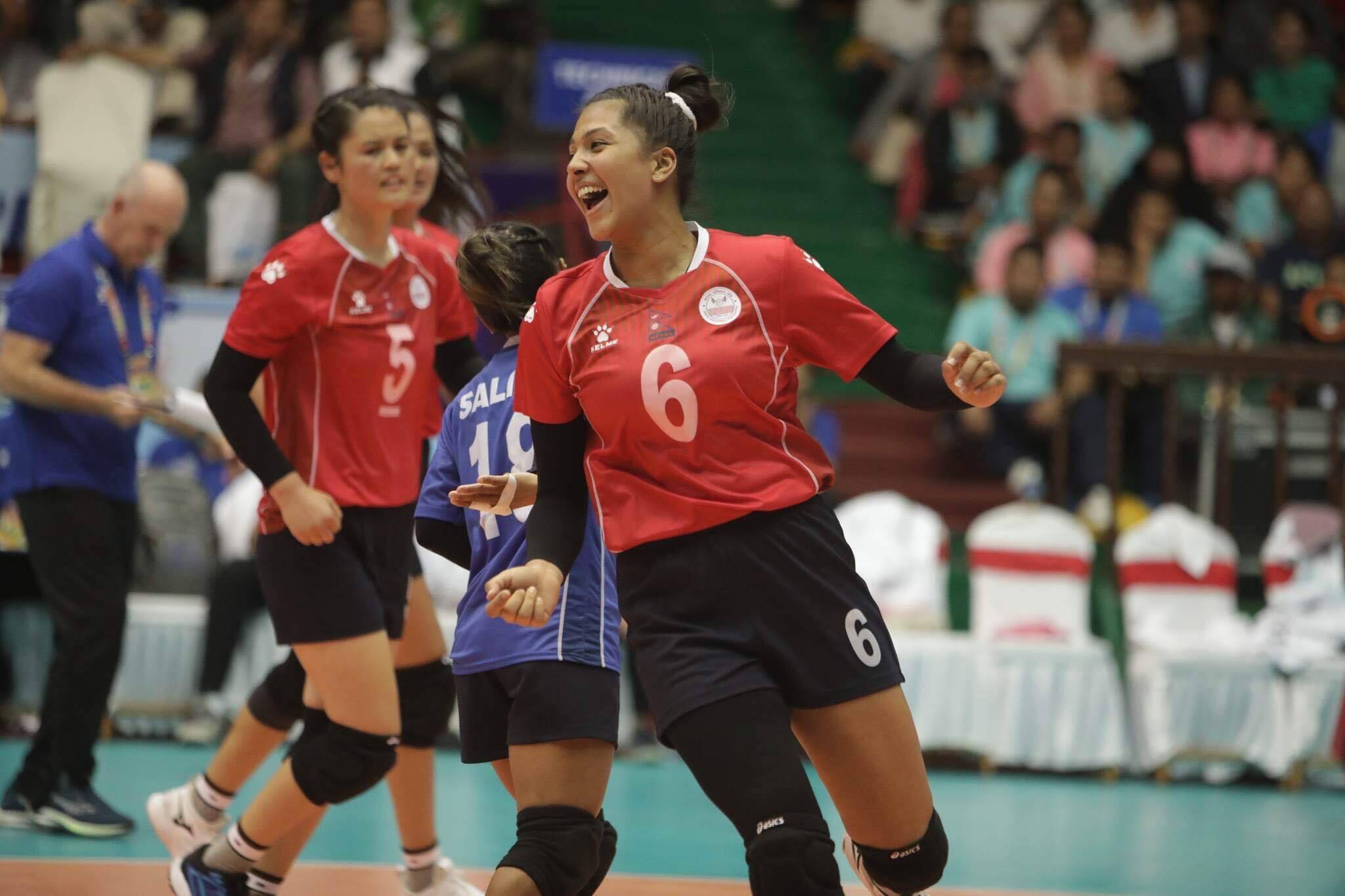 काभा महिला भलिबल : नेपाललाई तेस्रो स्थान