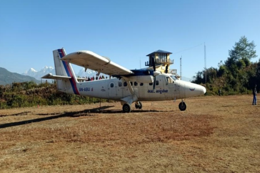 गौचरन भयो काँगेलडाँडा विमानस्थल, ७ वर्षयता उडान ठप्प