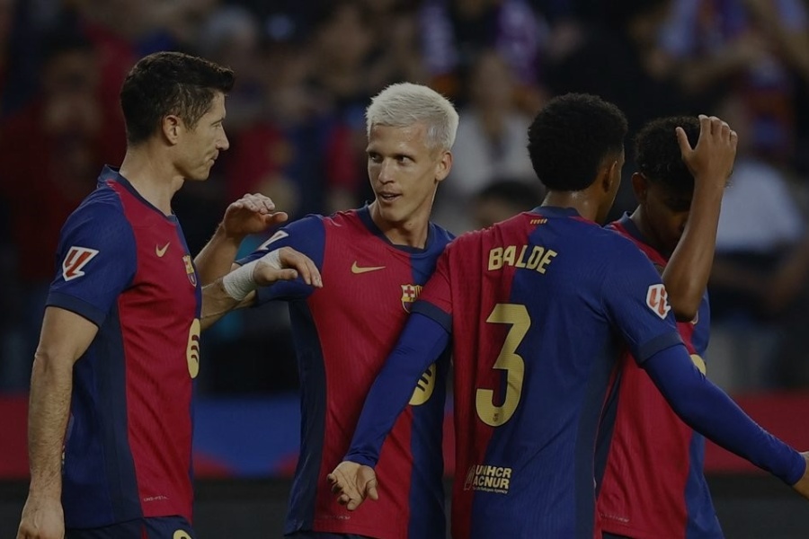 स्पेनिस ला–लिगामा बार्सिलोनाको अर्को जित