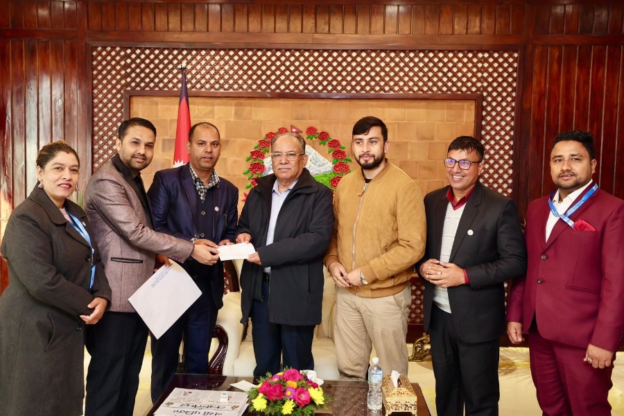 जाजरकोट भूकम्प प्रभावितलाई फेकनद्वारा ५ लाख सहयोग