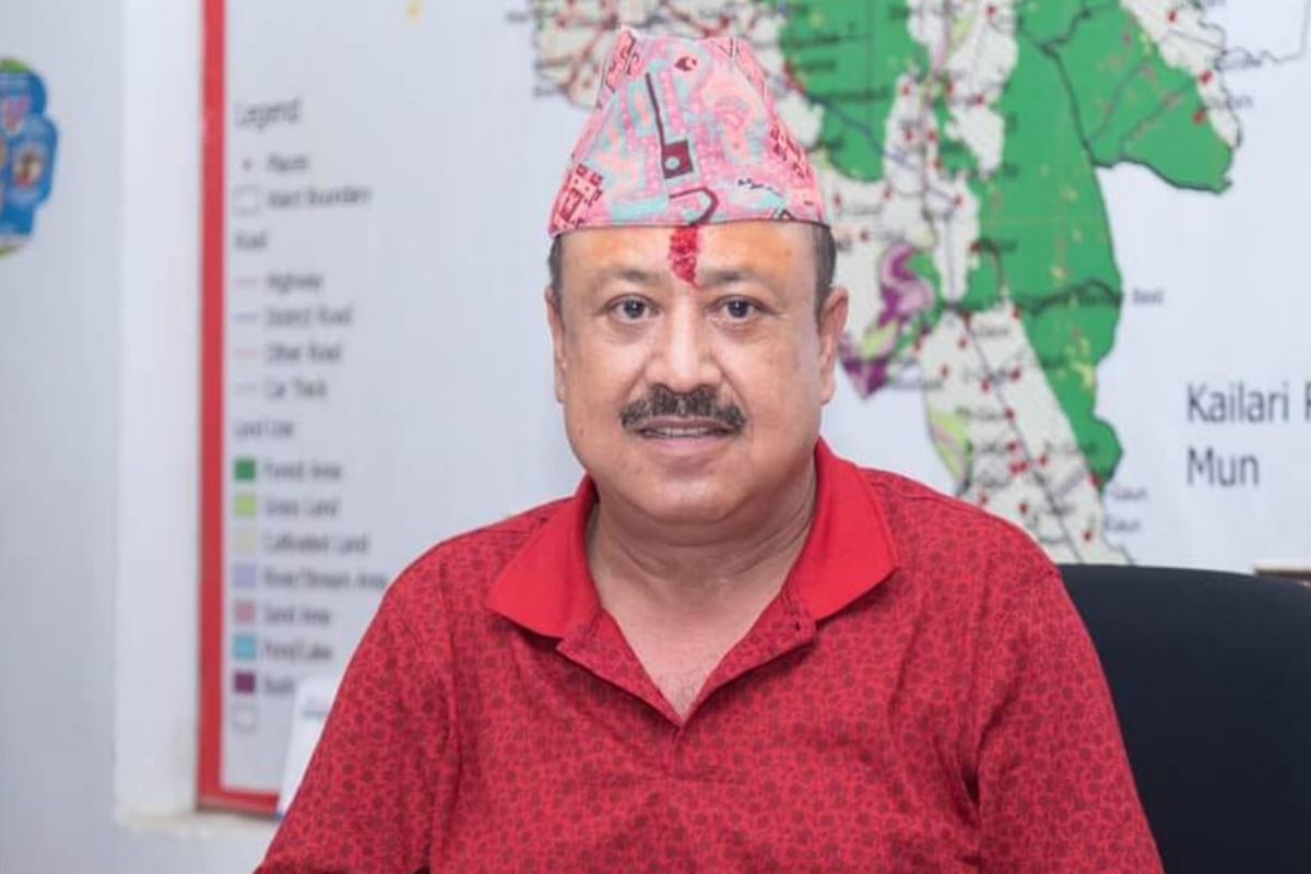 धनगढीका प्रमुख हमाललाई उपचारका लागि दिल्ली लगियो