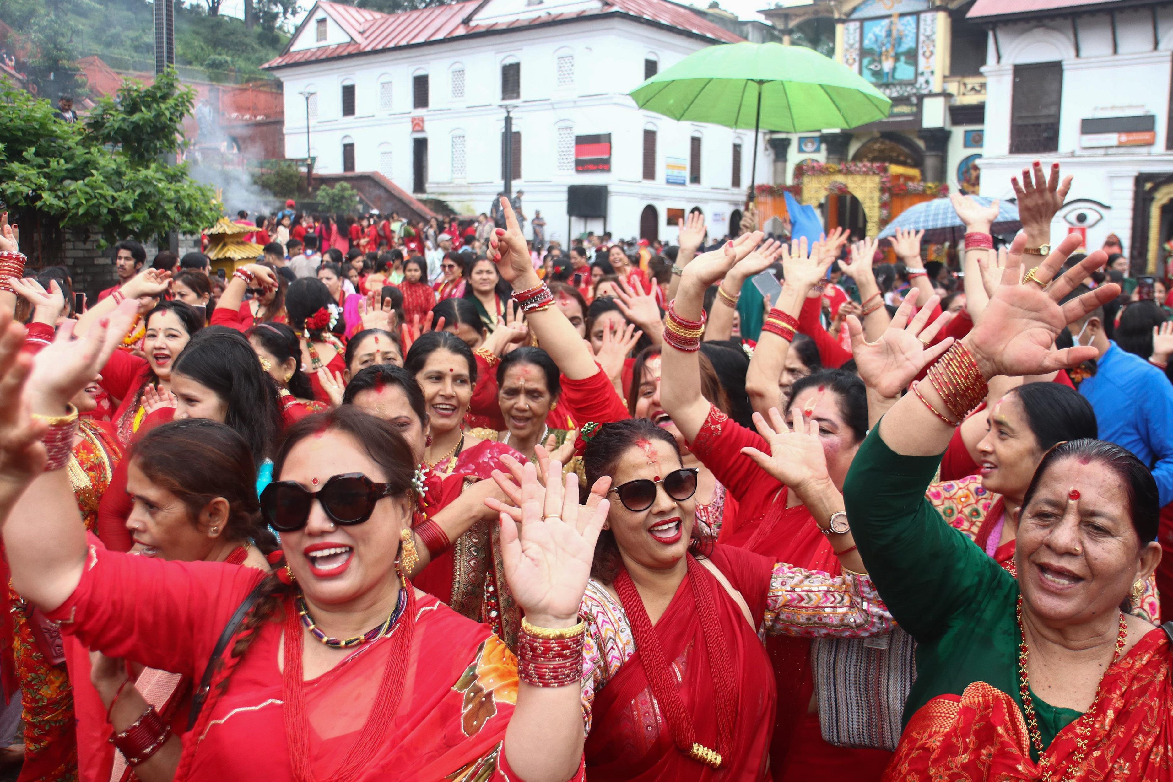 पशुपतिमा तिजको रौनक
