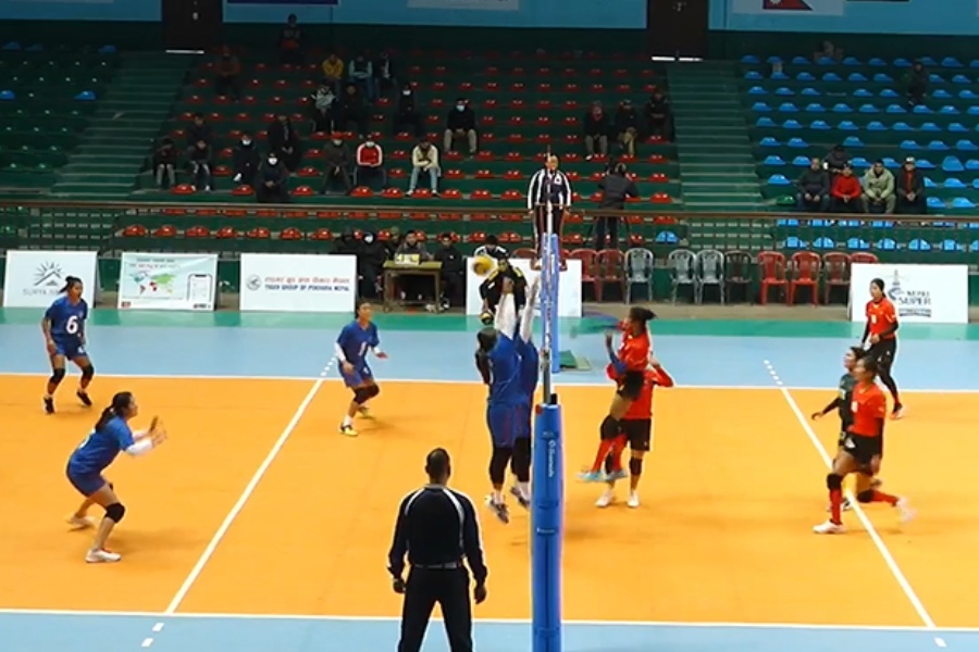 राष्ट्रिय महिला क्लब भलिबल: आर्मी सेमिफाइनलमा