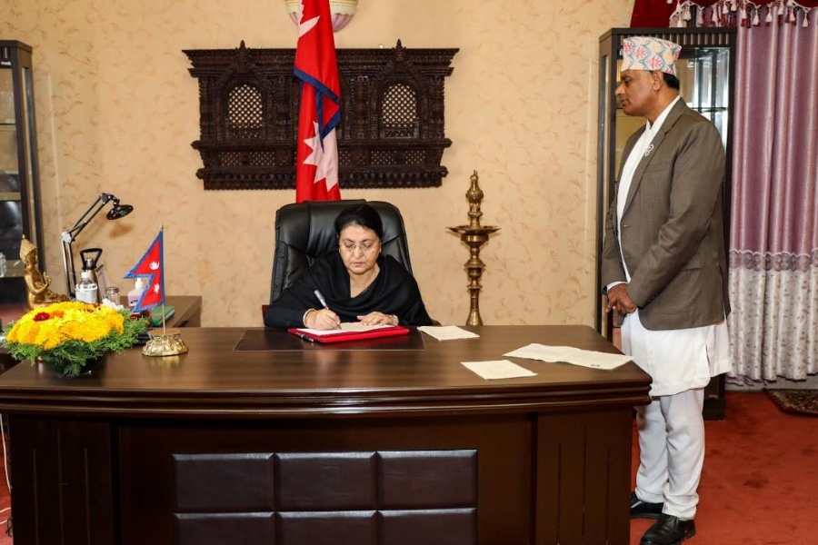 राष्ट्रपतिले नयाँ सरकार गठनका लागि दिएको समय आज सकिँदै