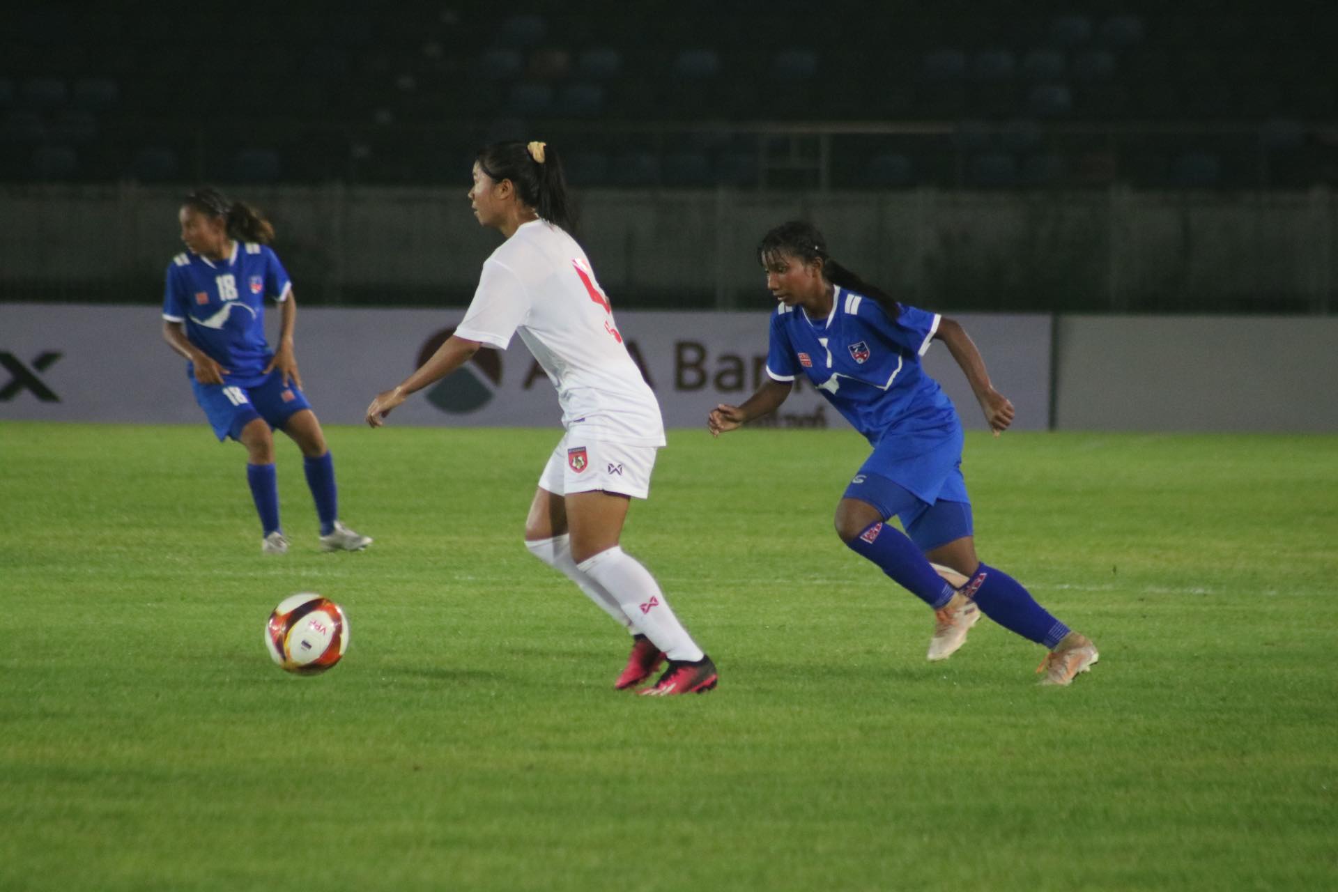 एशियन कप छनोटमा नेपाल म्यानमारसँग पराजित