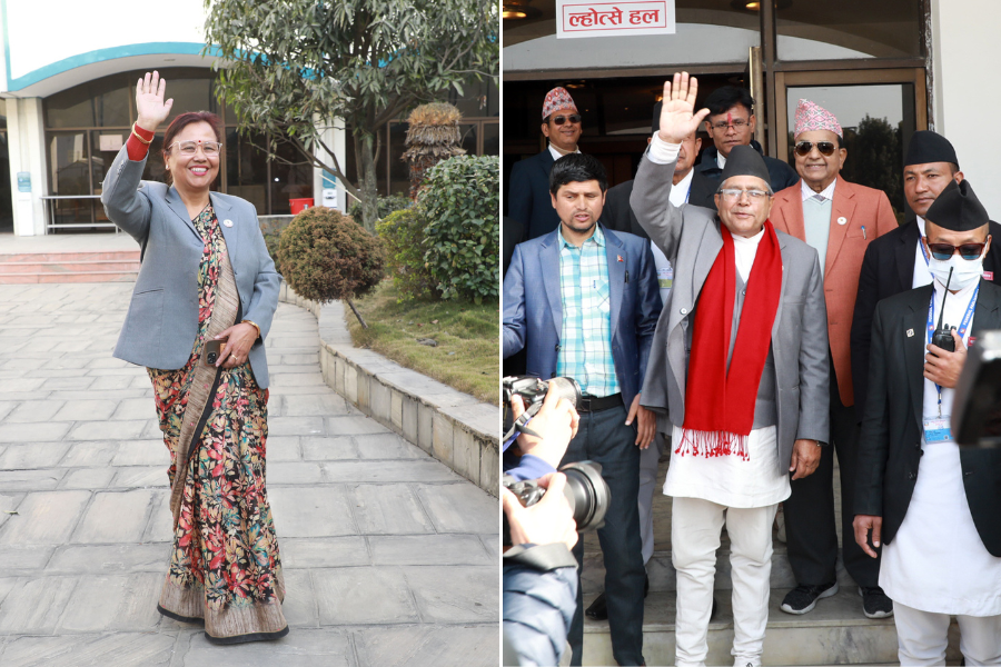 प्रतिनिधिसभाका सभामुखको निर्वाचन हुँदै, कांग्रेस र एमाले प्रतिस्पर्धामा