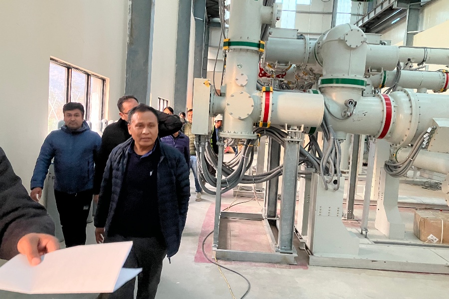 बाह्रबिसे सबस्टेसन निर्माण अन्तिम चरणमा