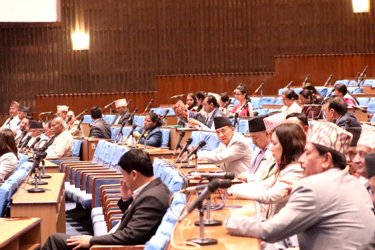 वर्षाबाट भएको क्षतिबारे सरकारको ध्यानाकर्षण