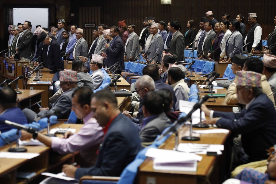 प्रतिनिधिसभा बैठक १ घण्टाका लागि स्थगित