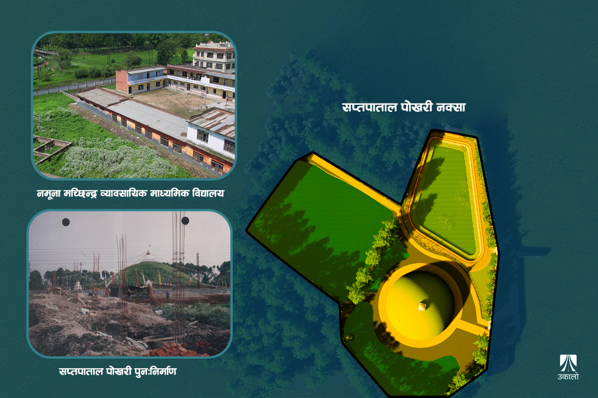 १७ वर्ष लडेर ललितपुरवासीले फिर्ता ल्याएको सप्तपाताल पोखरी 