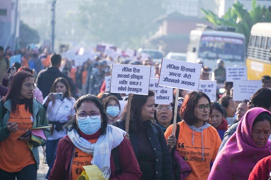 लैंगिक हिंसाविरुद्धको १६ दिने अभियान शुरू