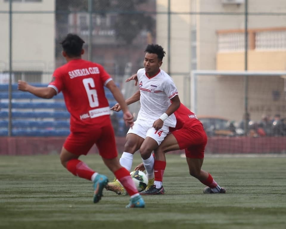 'ए' डिभिजन लिग : फ्रेन्ड्ससँग जावलाखेल पराजित, संकटा र चर्च ब्वाइजले अंक बाँडे