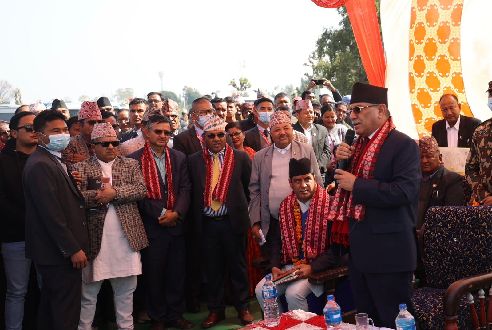 सुख्खा बन्दरगाह त्रिदेशीय साझेदारीको रणनीतिअनुसार बन्छ : प्रधानमन्त्री