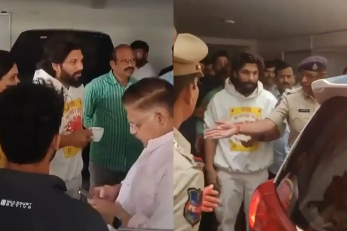 ‘पुष्पा २’ को ‘स्क्रिनिङ’मा भागदौड मच्चिएर महिलाको मृत्युपछि अभिनेता अल्लु अर्जुन पक्राउ