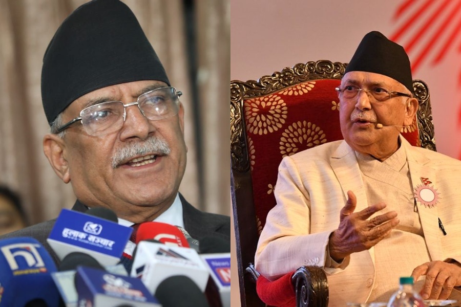 चुनावी परिणाम आउँदाआउँदै एमाले र माओवादीका शीर्ष नेताबीच संवाद शुरू, ‘मिलेर जाने’ छलफल