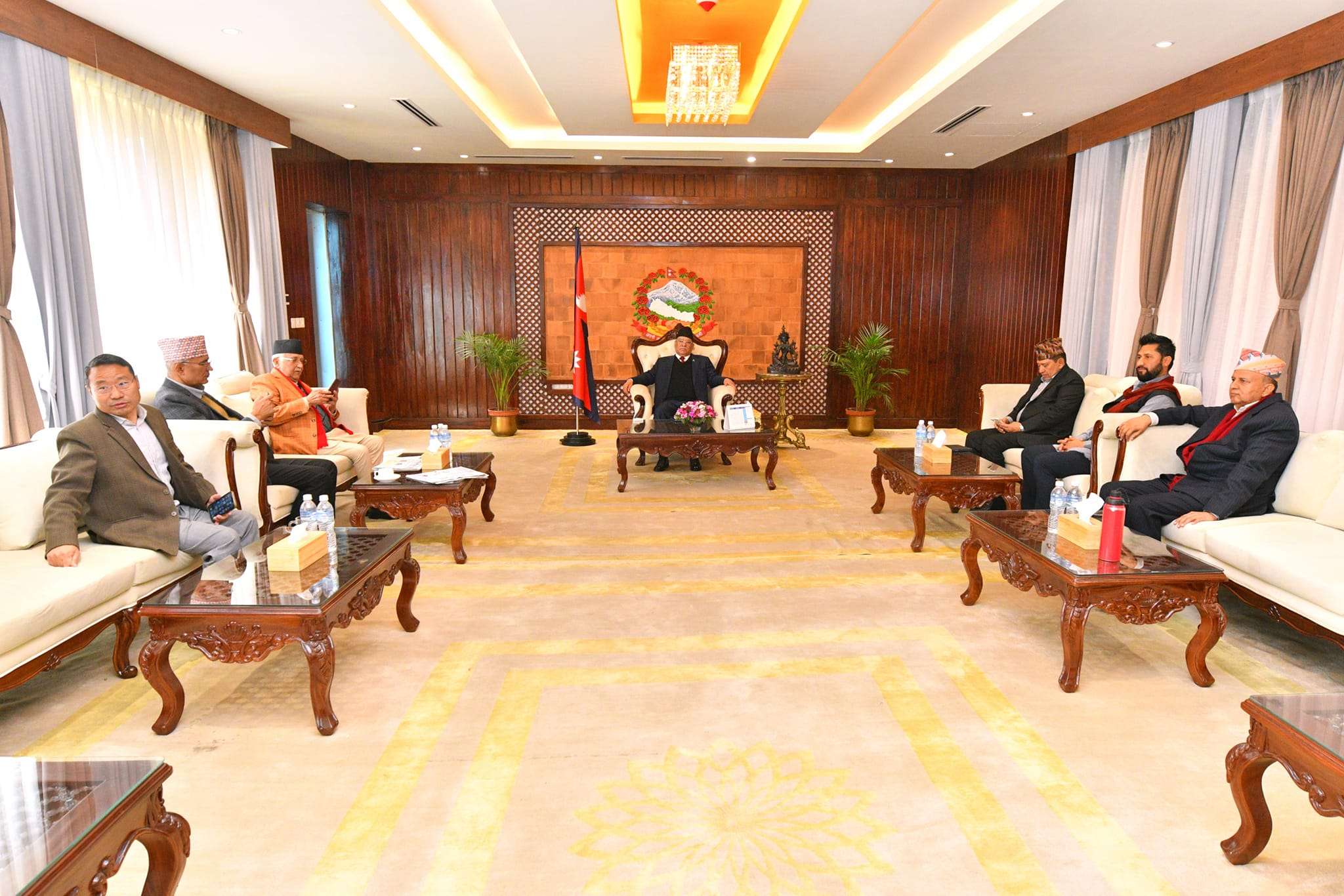 चार दलीय गठबन्धनमा राष्ट्रियसभा अध्यक्ष माओवादी र उपाध्यक्ष एमालेले लिने सहमति