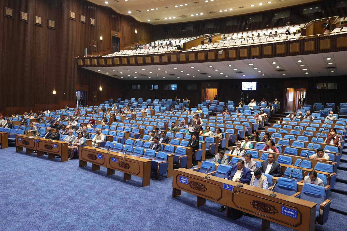 नेतृत्वको ‘भक्तिगान’मा लीन सांसद