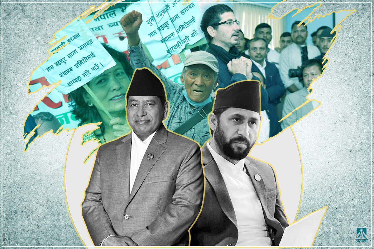 सहकारीमा नारायणकाजीको ‘वार’विरुद्ध ६० किलो सुनमा रविको ‘पलटवार’