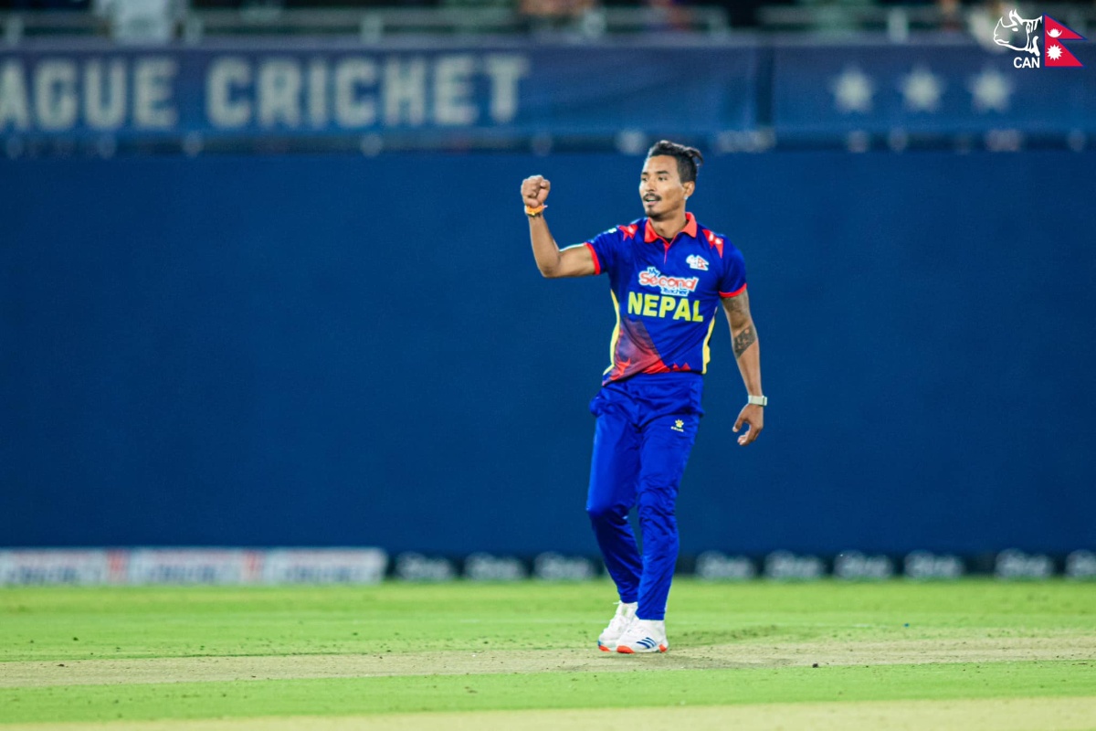 सुपर ओभरमा अमेरिकालाई हराएसँगै नेपाललाई सिरिज