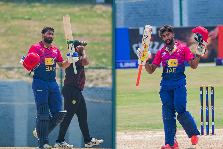 यूएईले सिंगापुरलाई दियो ४७२ रनको लक्ष्य, वसिम र अरविन्दको शतक