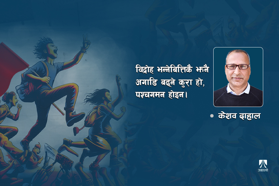 अबको आवश्यकता: सुविचारित विद्रोह