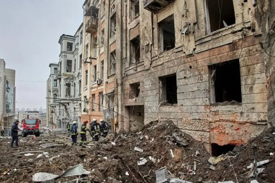 युक्रेनी शहरहरूमा क्षेप्यास्त्र प्रहार, जेलेन्स्की भन्छन्– रुसी सेना नफर्किएसम्म पुटिनसँग वार्ता हुँदैन