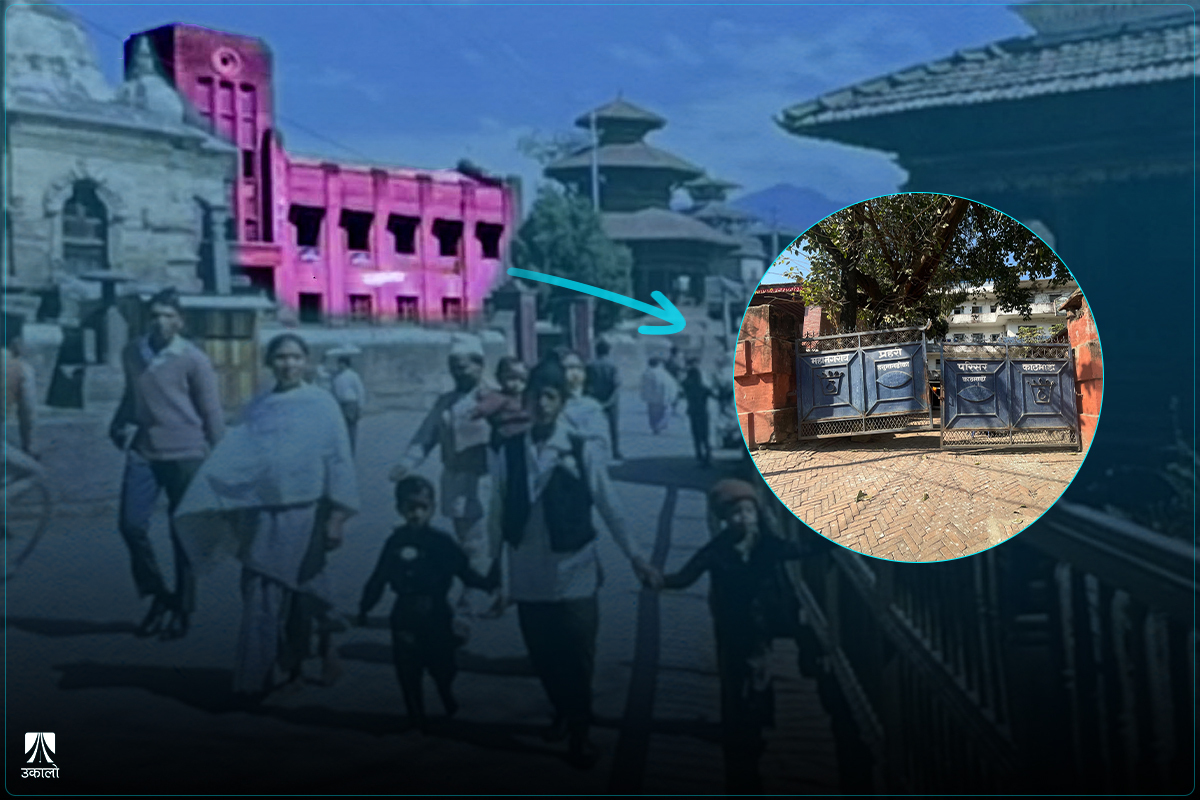 ४५ वर्षअघि विश्व सम्पदास्थल बनेको हनुमानढोकाः प्रहरी कार्यालय सर्‍यो, प्रहरीले छाडेन भवन