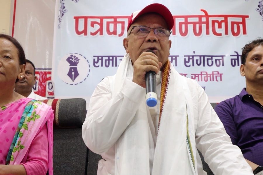 कांग्रेस विनाको सरकारको कल्पना गर्न सकिँदैनः अध्यक्ष नेपाल