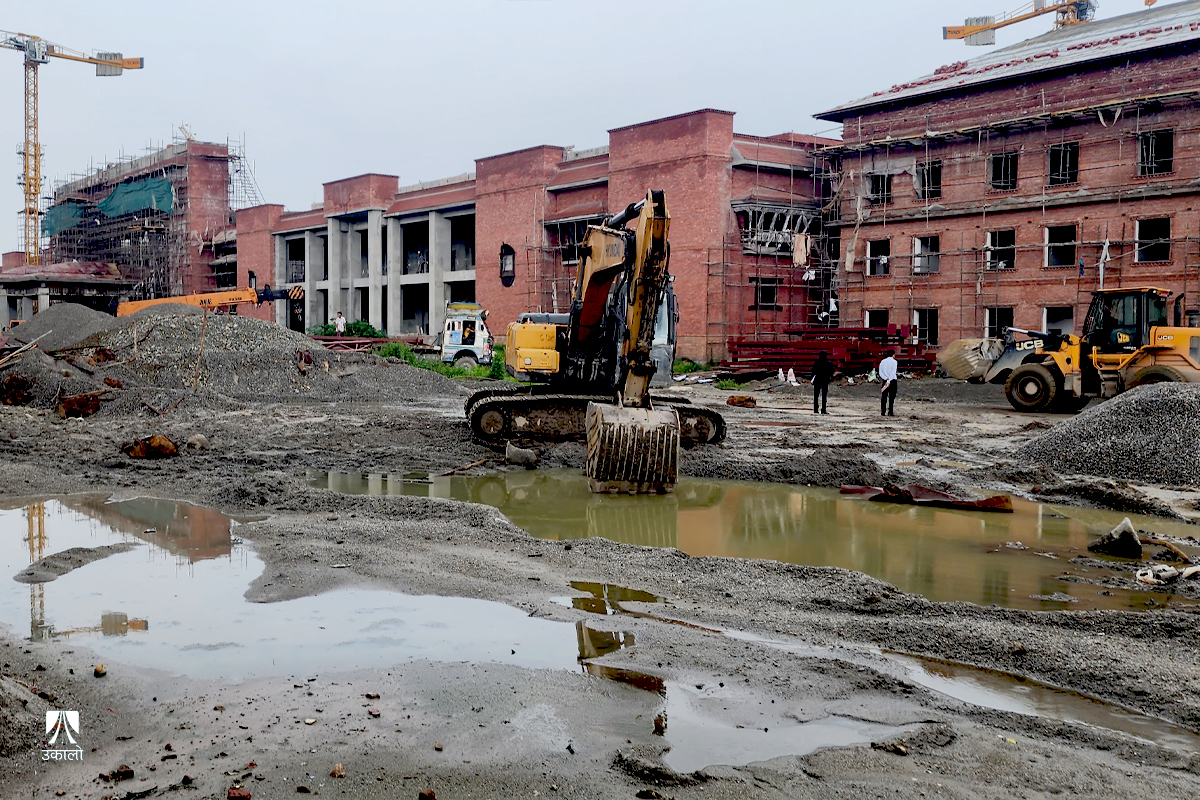 यसरी ठडिँदै छ नयाँ संसद् भवन [तस्वीरहरू]