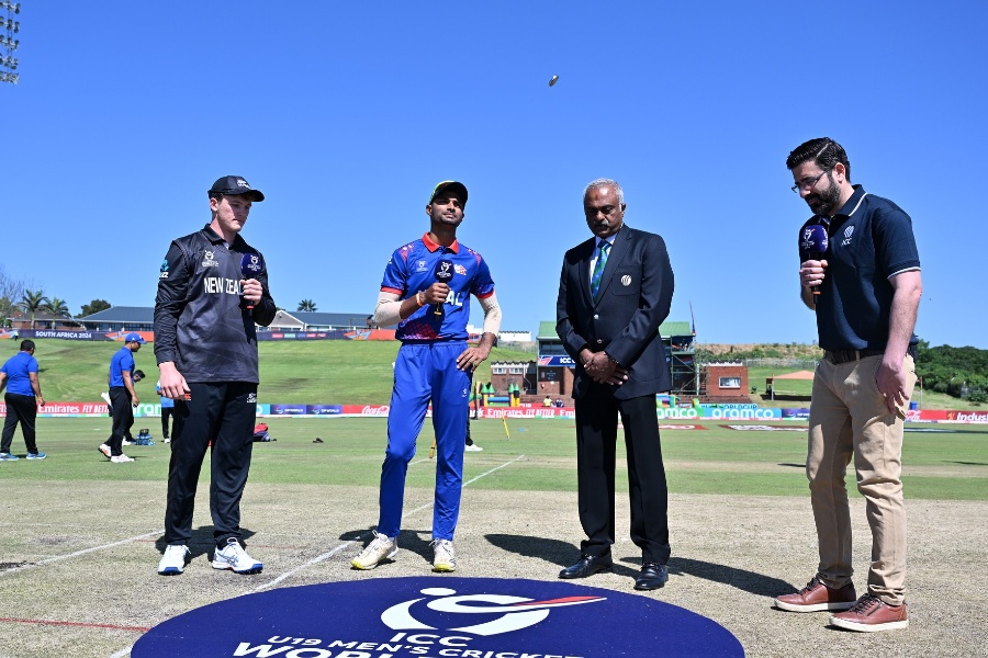 यू१९ विश्वकप: न्युजिल्यान्डविरुद्ध पहिला बलिङ गर्दै नेपाल 