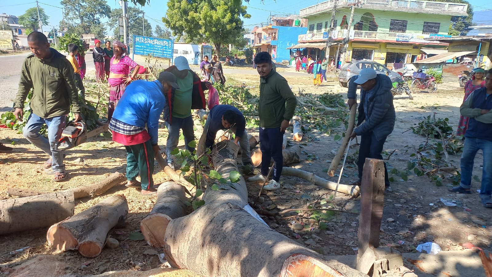 रुख कटानमा संलग्न गाउँपालिका अध्यक्षसहित ९ जनाविरुद्ध मुद्दा 