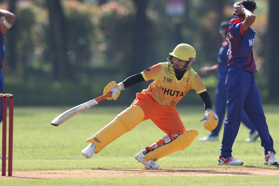 भुटानले नेपाललाई दियो ६६ रनको लक्ष्य