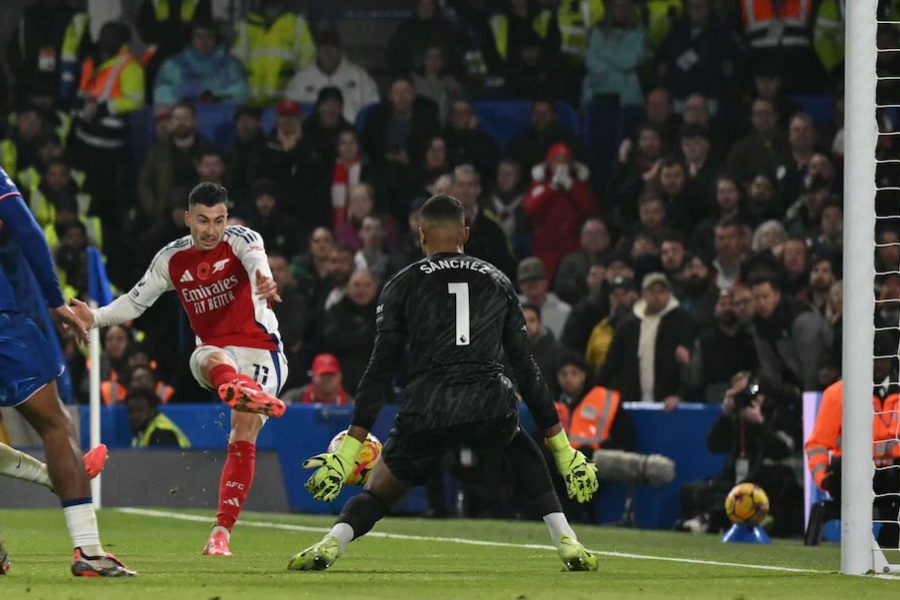 इंग्लिस प्रिमियर लिग फुटबलमा चेल्सी र आर्सनलले अंक बाँडे