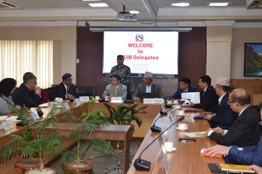 एशियाली पूर्वाधार लगानी बैंकको प्राथमिकतामा नेपाल