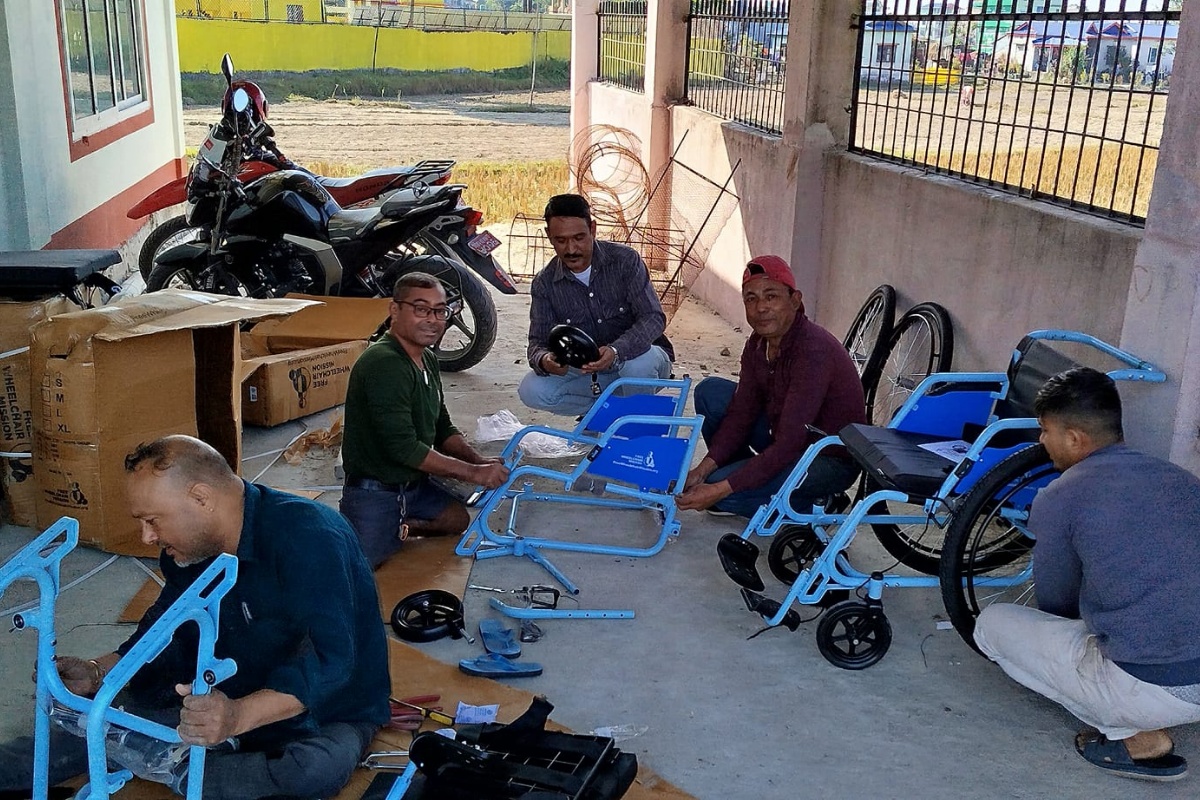 स्वरोजगार बन्दै शारीरिक अपांगता भएकाहरू